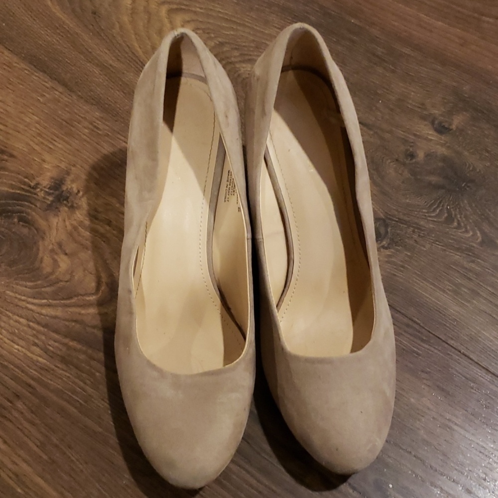 Beige Wedges